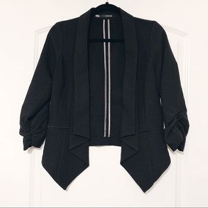 Black Cropped Blazer